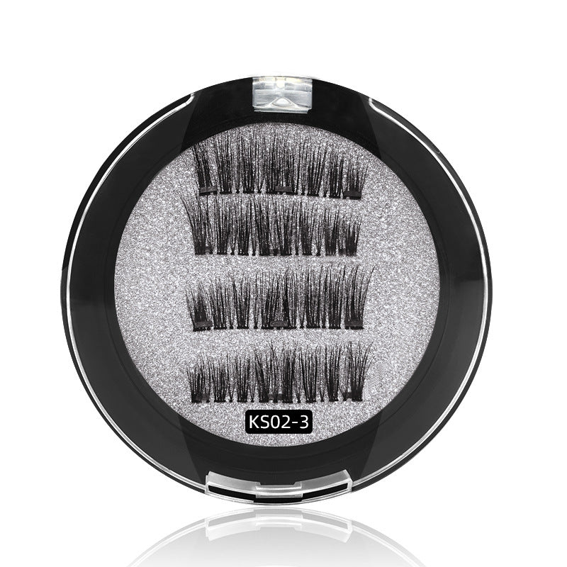 Magnetic Eyelashes Boxed Clip Suit Thick False Lashes