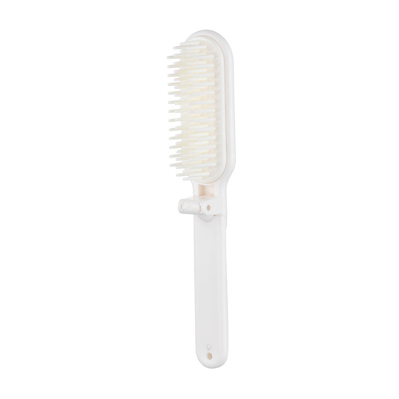 Children's Cream Glue Folding Dormitory Small Plastic Hair Brushes & Combs