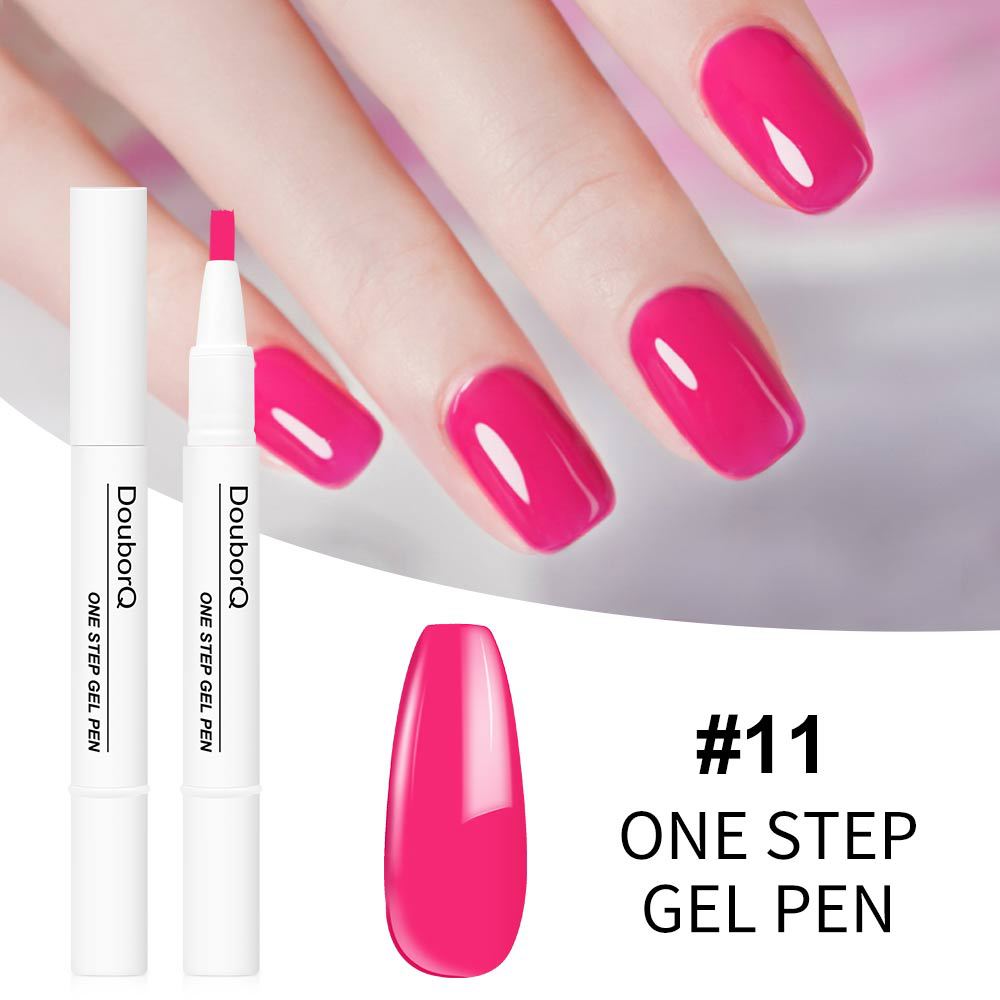 Manicure One Step Glue Pen-shaped Gel Nail Polish