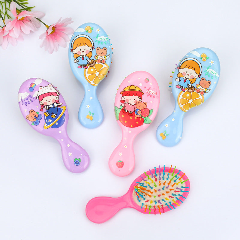 Cartoon Massage Stitch Cute Airbag Princess Hair Brushes & Combs