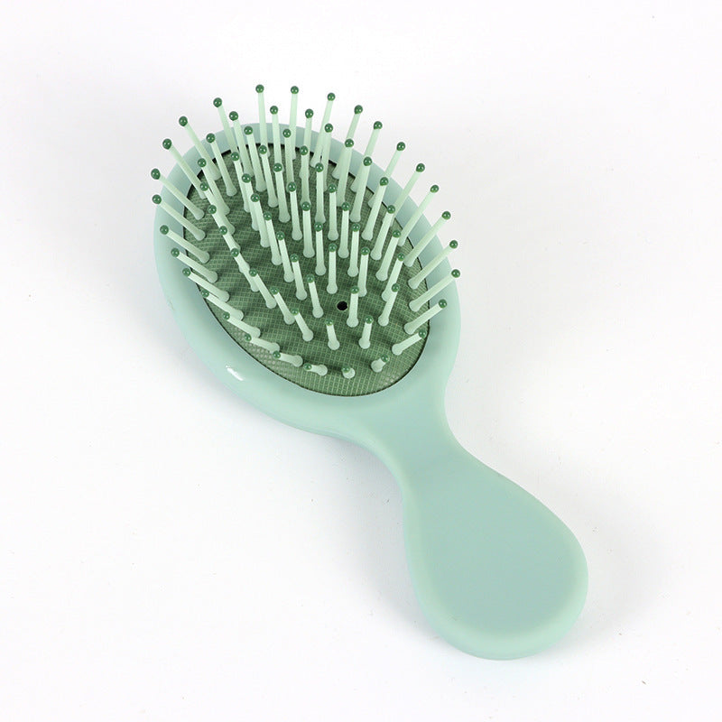 Portable Pearlescent Mermaid Travel Mini Pocket Hair Brushes & Combs