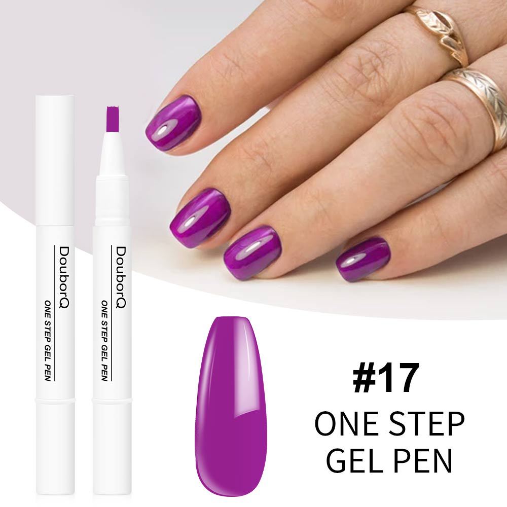 Manicure One Step Glue Pen-shaped Gel Nail Polish