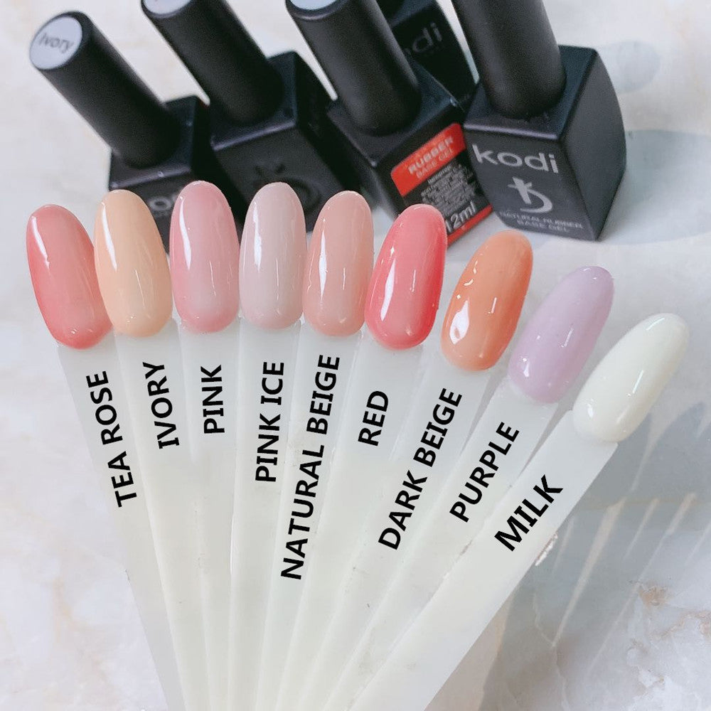 Nude Color Base Gel Glue With Nail Polish