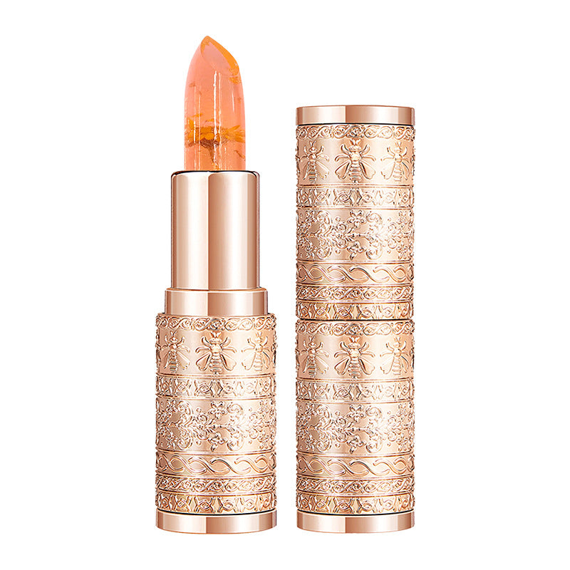 Flower Gold Foil Essence Temperature Change Lipsticks