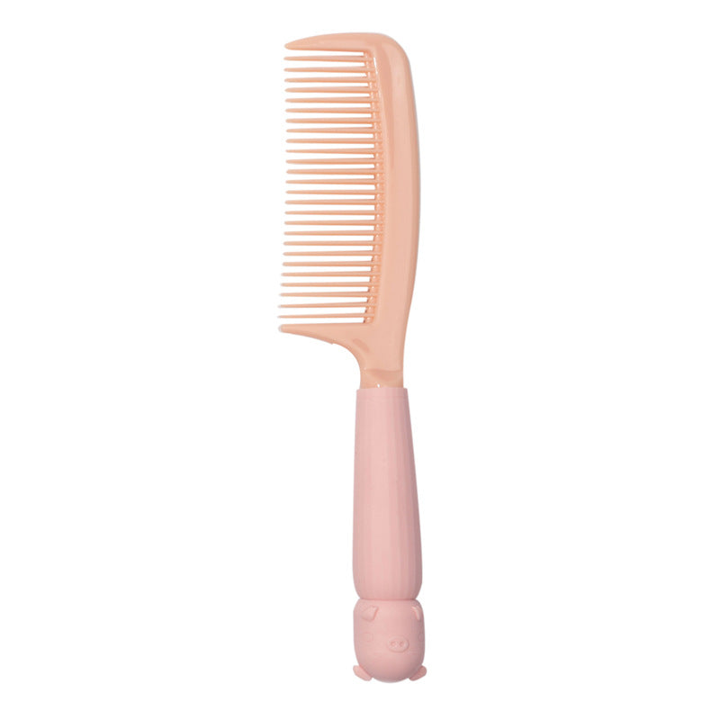 Cute Cartoon Silicone Girly Style Dormitory Practical Massage Hair Brushes & Combs