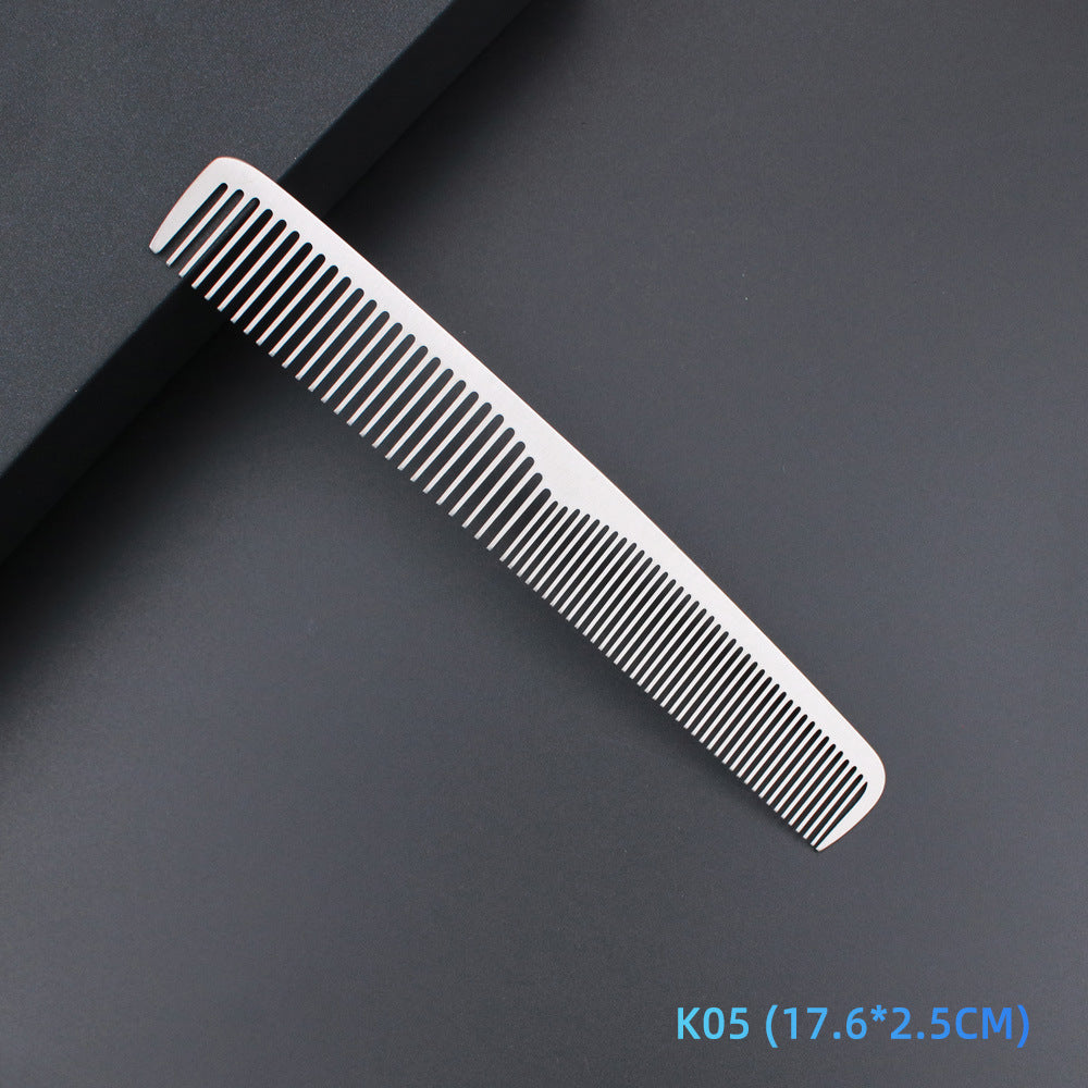 Stainless Steel Salon Professional Haircut Printable Folding Hair Brushes & Combs