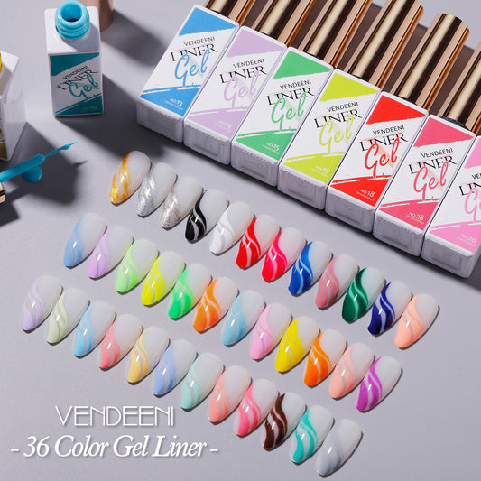 Line Pulling Gel Drawing Pen Color Painting Flower Nail Polish