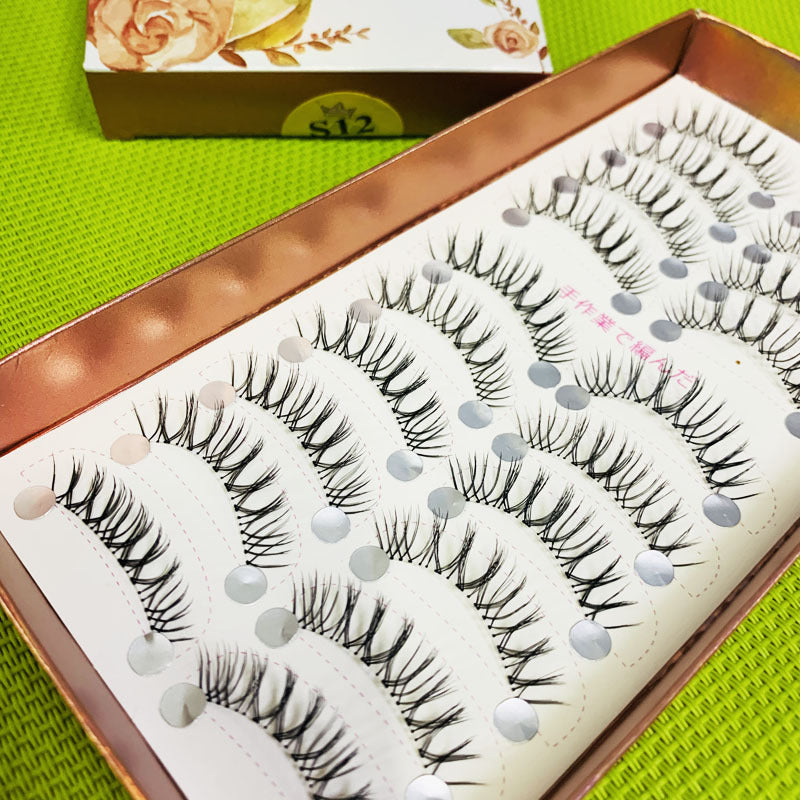 Of Polished Soft Eyelashes Natural Cross False Lashes