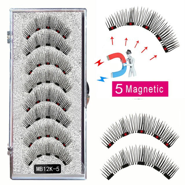 Magnetic Eyelashes Suit Natural Thick Series False Lashes