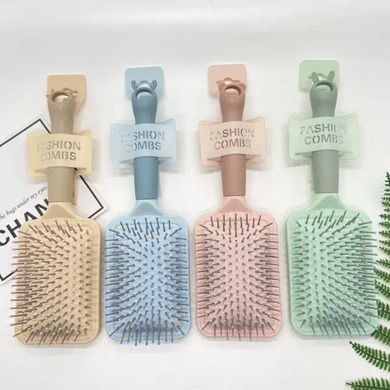 Curling Paddle Brush Handle Roller Massage Hair Brushes & Combs