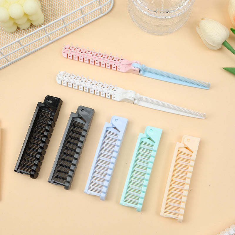 For Braided Wide Tooth Bangs Portable Hair Brushes & Combs