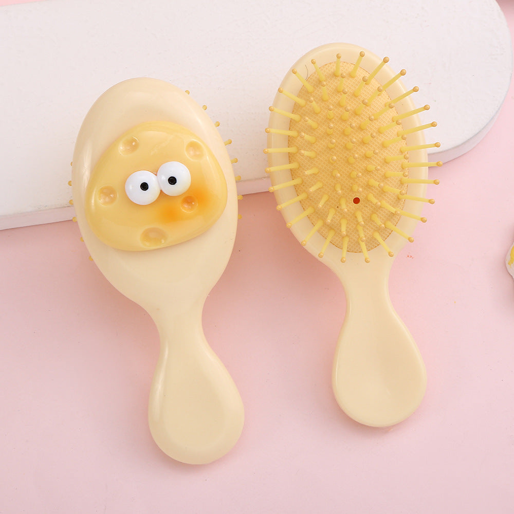 Cute Air Cushion Mirror Soft Portable Massage Hair Brushes & Combs