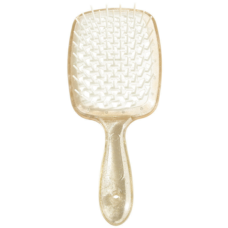 Platinum Flying Honeycomb Folding Straight Vent Hair Brushes & Combs