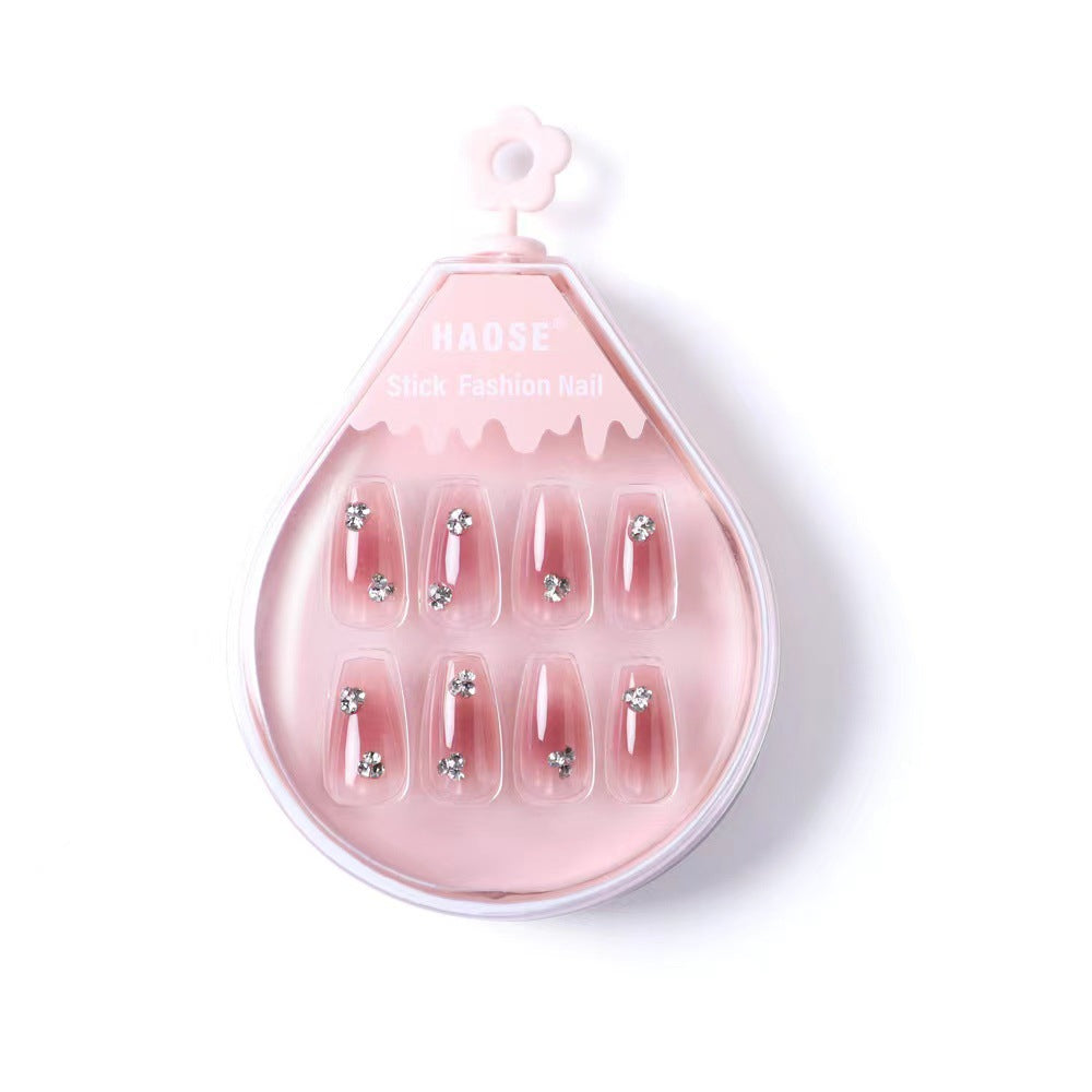 Soft Detachable Repeated Use Jelly Piece Nail Stickers