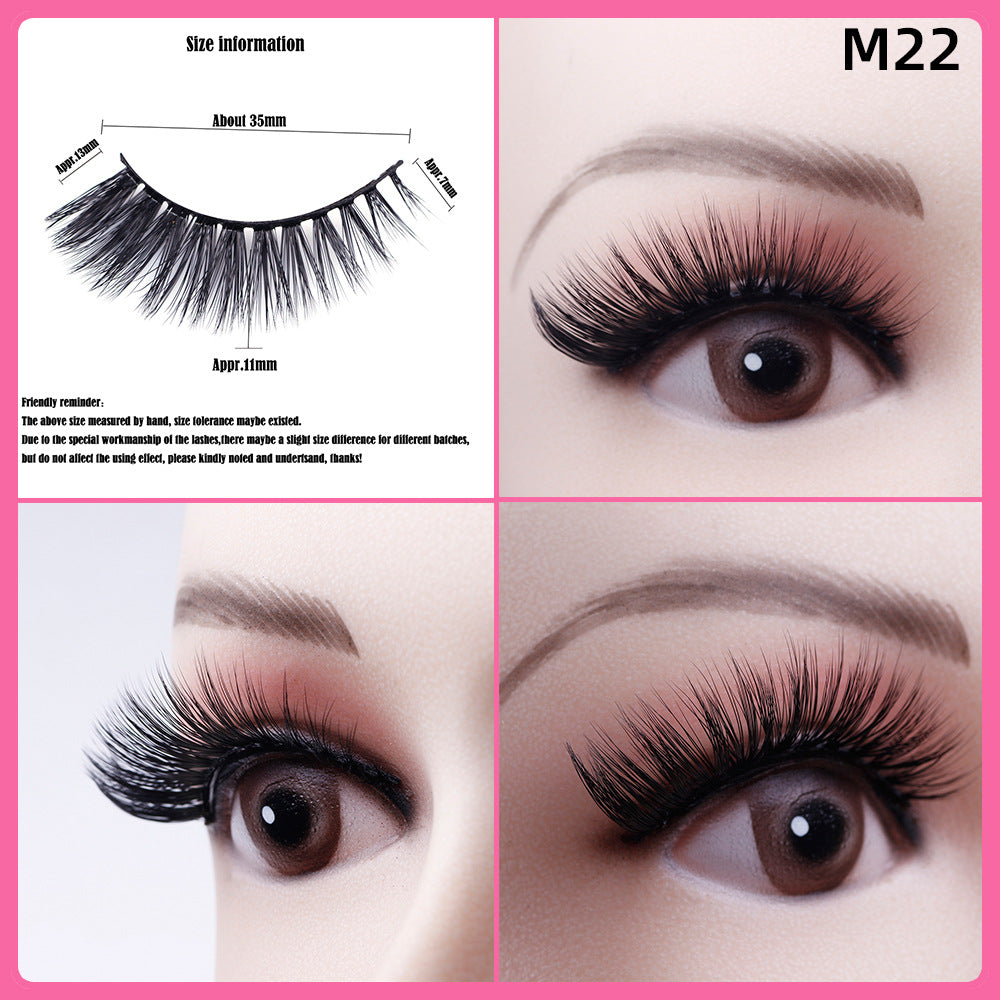 Cross High Imitation Mink Eyelashes Single False Lashes