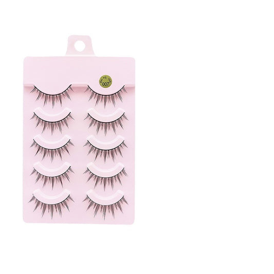 Pairs Of Natural Curling Thick Little False Lashes