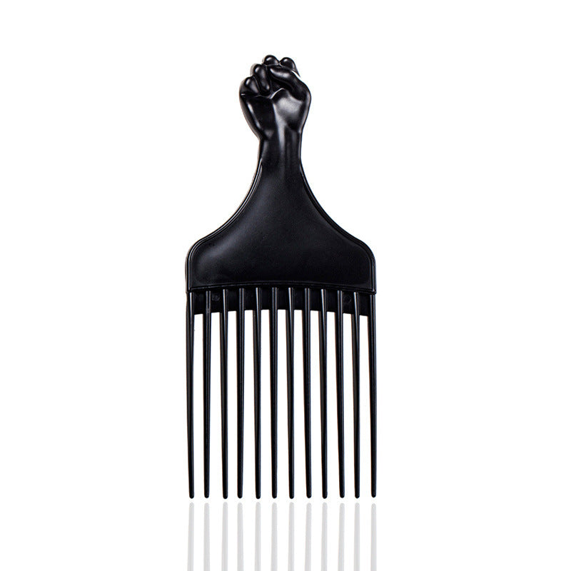 Soft Flesh Official Fist Shape Black Hair Brushes & Combs