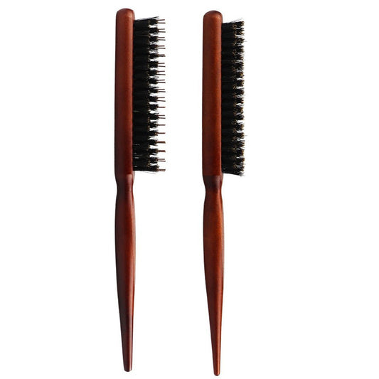 Fluff Single Shot Round Brush Rolling Hair Brushes & Combs