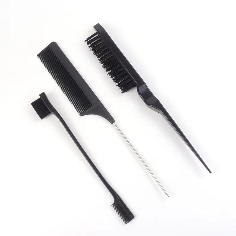 Sets Fluff Steel Needle Tail Duckbill Clip Hair Brushes & Combs