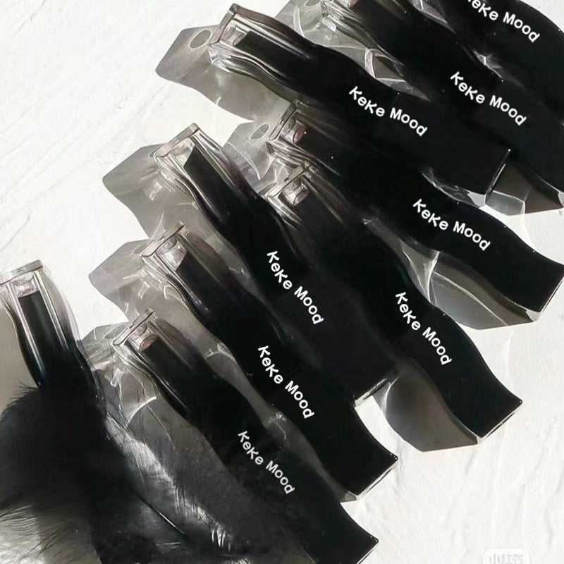 Black Feather Series Water Light Mirror Nourishing Moisturizing Lipsticks