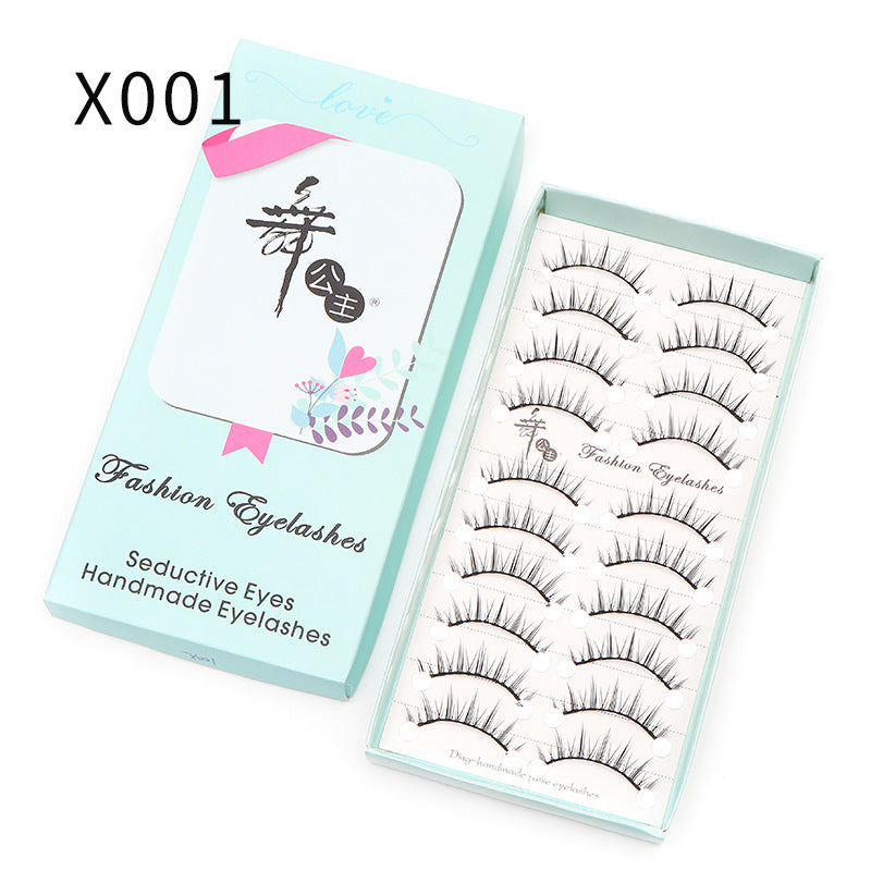 Little Demon Eyelashes Pair Thick Comic False Lashes