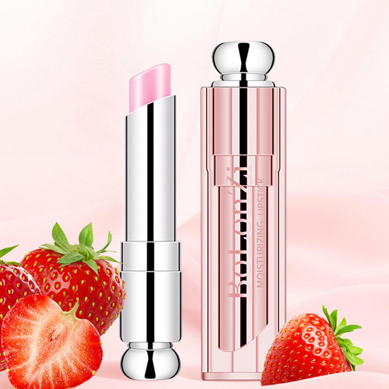 Balm Strawberry Lemon Flavor Female Hydrating Lipsticks