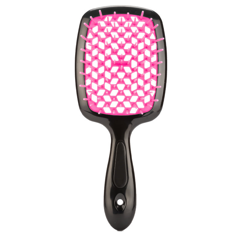 Massage Hollow Honeycomb Wet Dry Mesh Hair Brushes & Combs