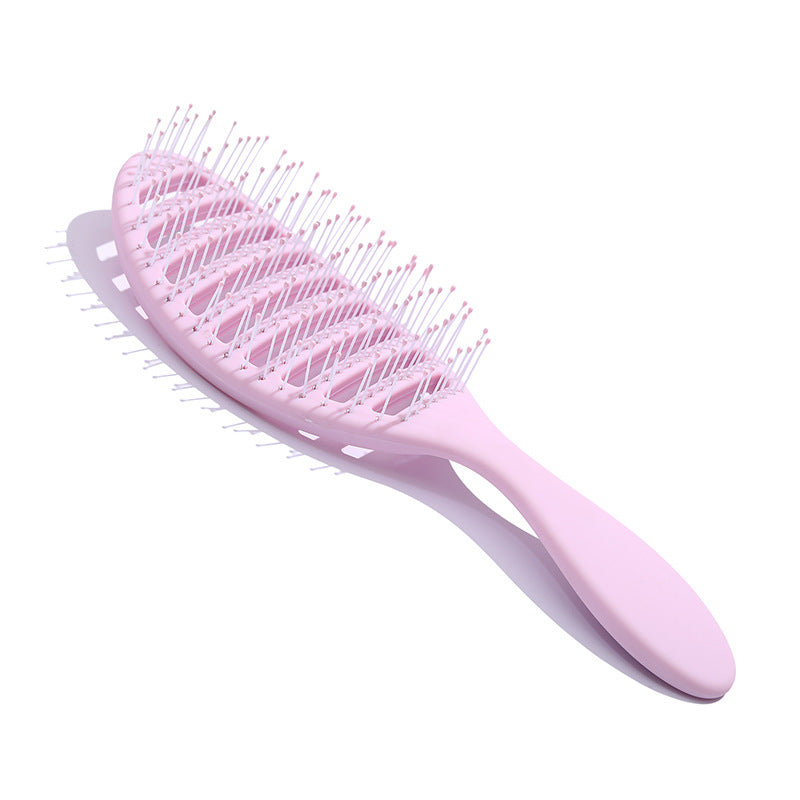 Vent Injection Elastic Paint Wet Styling Hair Brushes & Combs