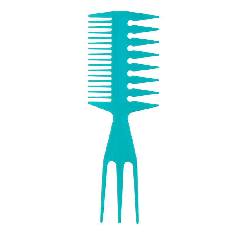 Men's Back Head Modeling Texture Plastic Saloon Hair Brushes & Combs