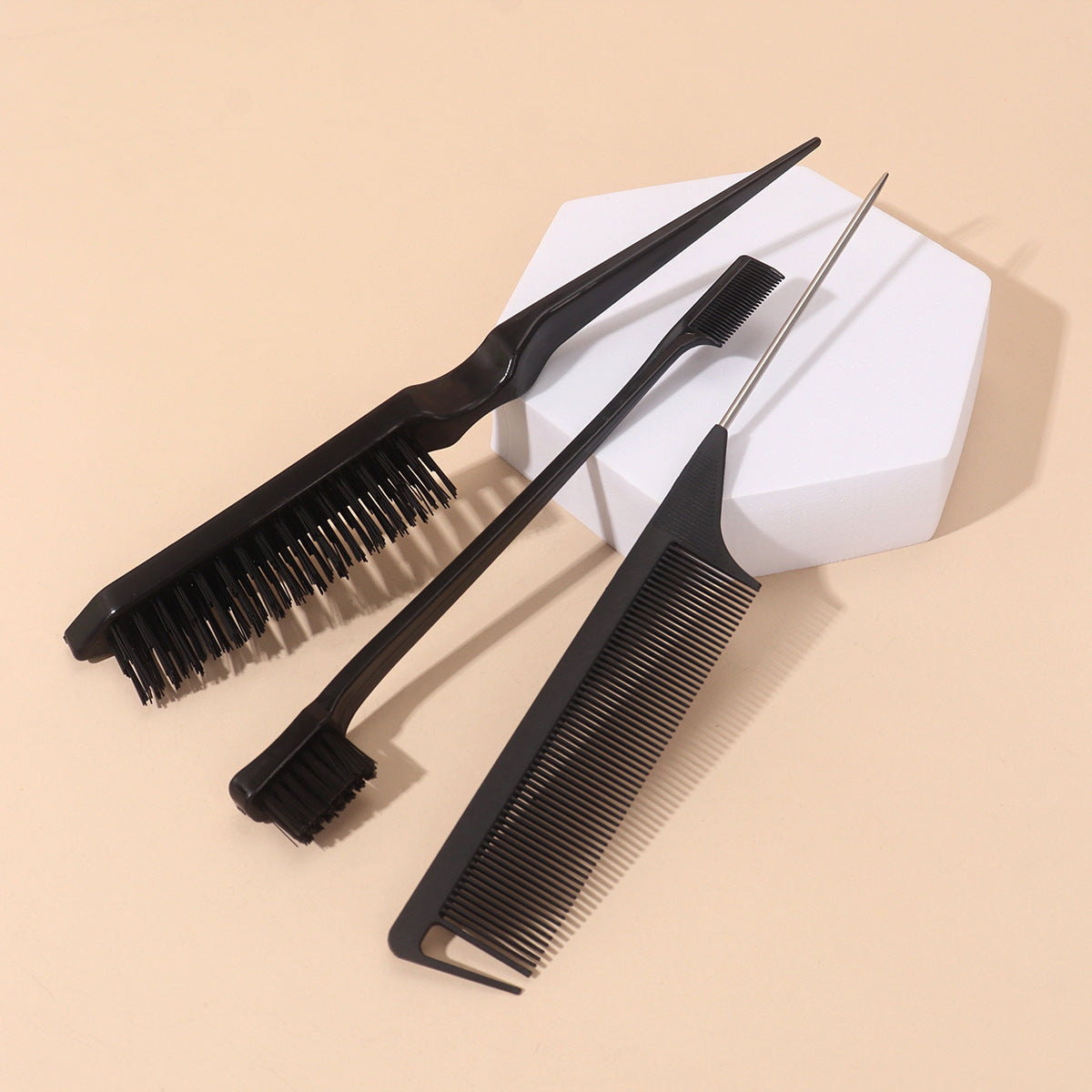 Control Eyebrow Brush Broken Modification Steel Needle Updo Pointed Hair Brushes & Combs