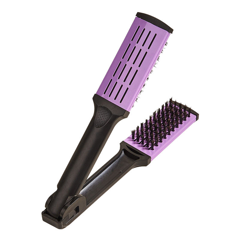 Clip Plate Clamp Mane Shape Curler Hair Brushes & Combs