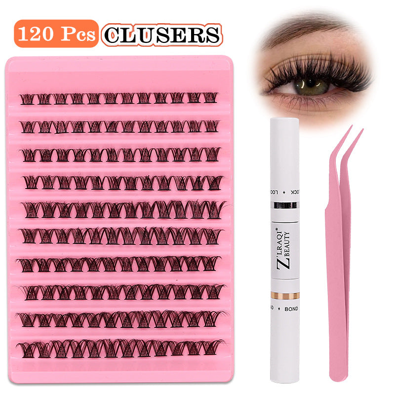 Eyelashes Large Capacity Thick Eyelash Curling False Lashes