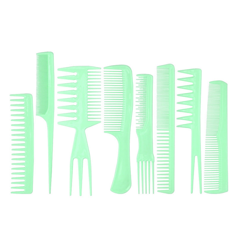 Hairdressing Pcs Plastic Hairbrush Salon Barber Hair Brushes & Combs