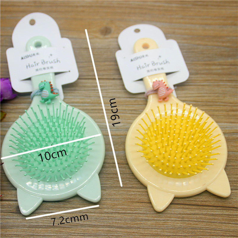 Candy Color Rubber Band Air Cushion Airbag Massage Semicircle Hair Brushes & Combs