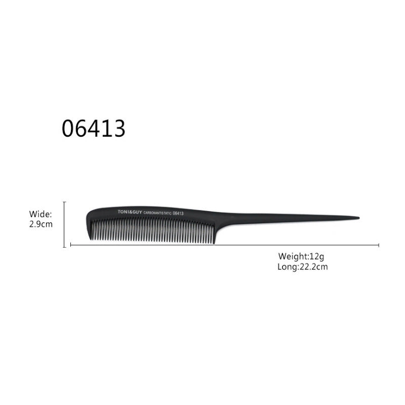 Steel Needle Black High Temperature Resistant Hair Brushes & Combs