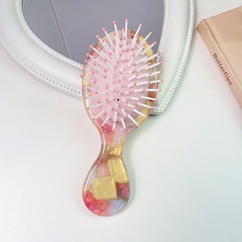 Korean Style Mini Cute Air Cushion Hair Brushes & Combs