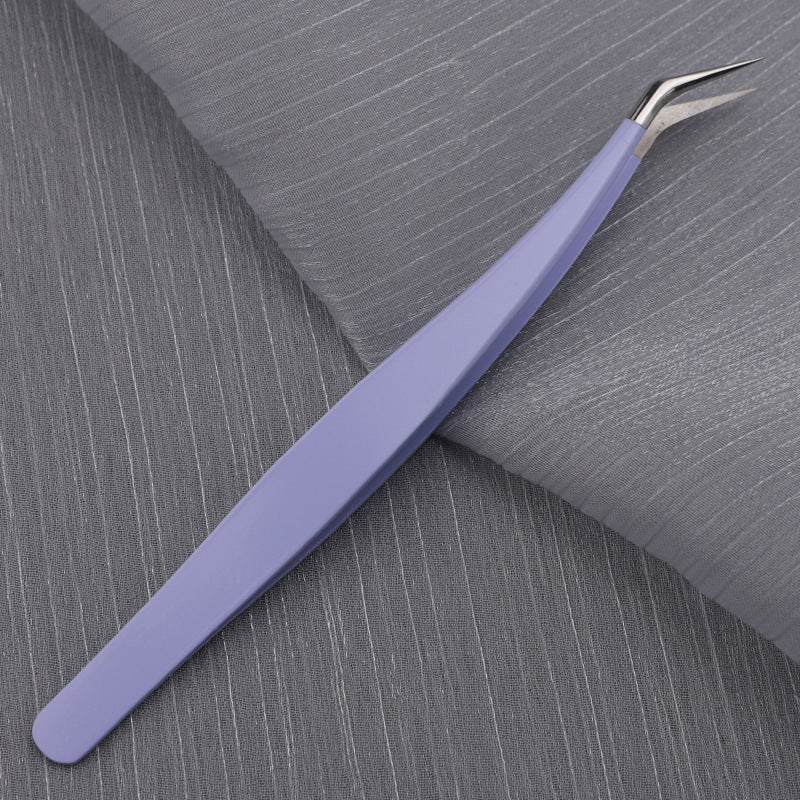 Paint Eyelash Tweezers Artist Grafting Precision False Lashes