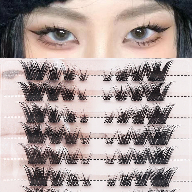 Eyelashes Stable Row Lazy Sunflower Segmented False Lashes