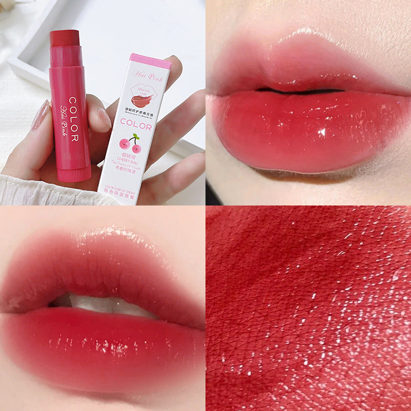 Three Per Package Colored Moisturizing Balm Nourishing Lipsticks