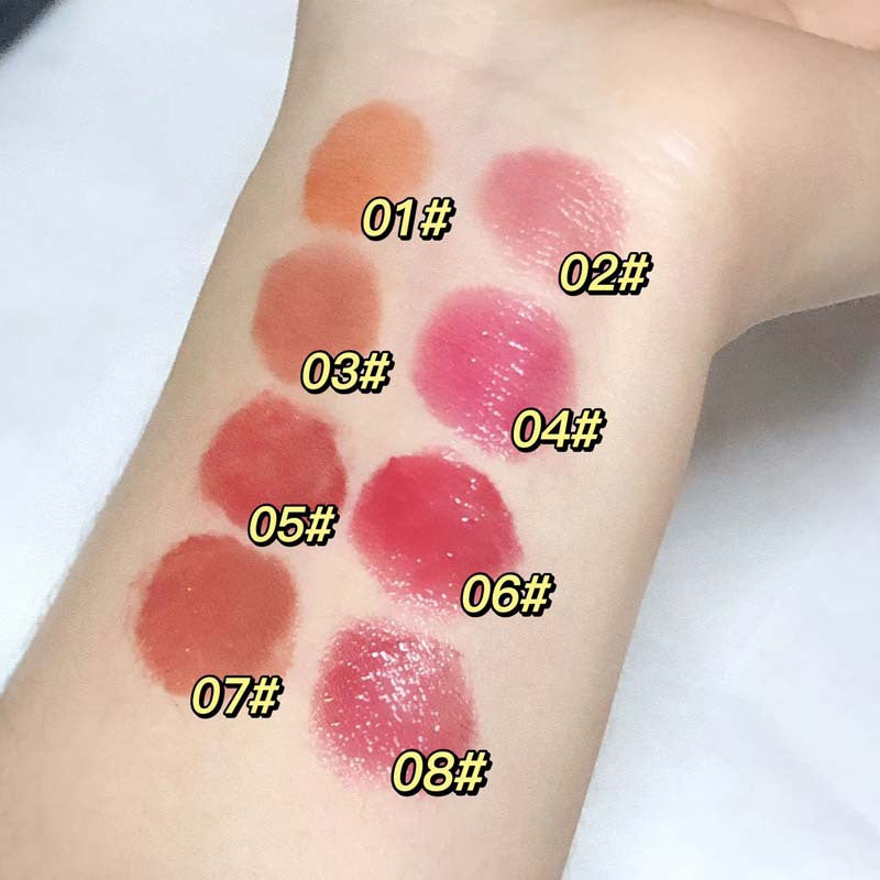 Sweet Shimmer Glaze Natural No Stain On Cup Lipsticks