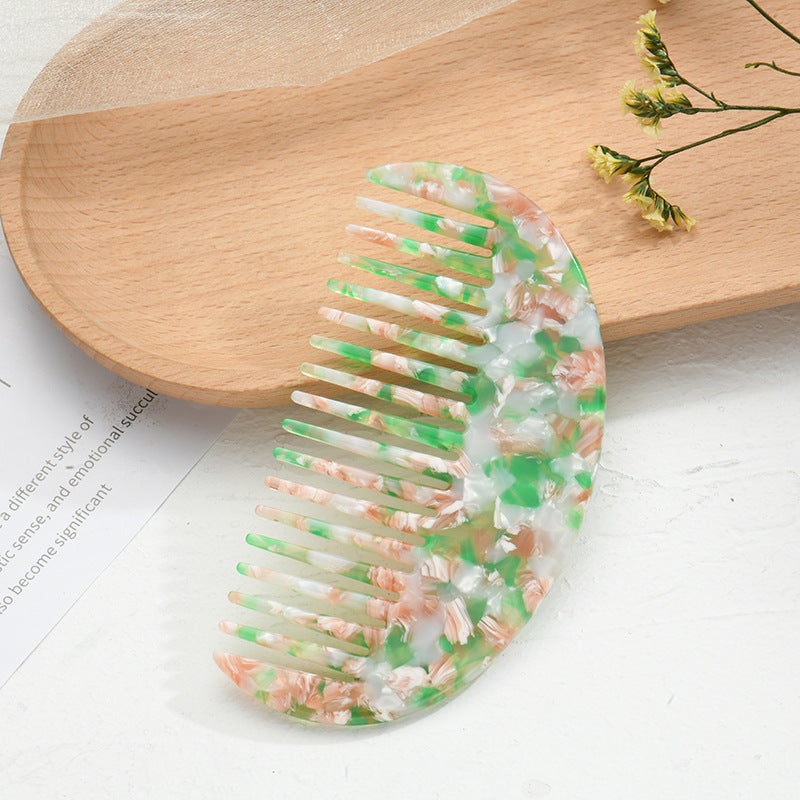 Fashion Cellulose Acetate Sheet Cute Hairdressing Hair Brushes & Combs