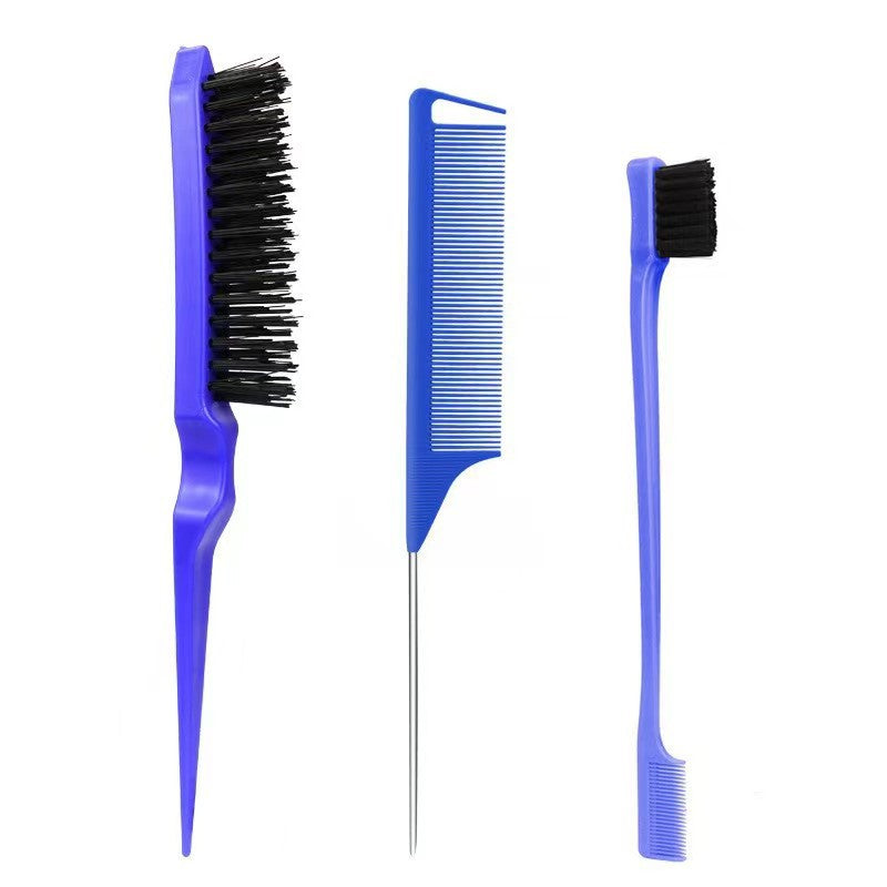 Sets Fluff Steel Needle Tail Duckbill Clip Hair Brushes & Combs