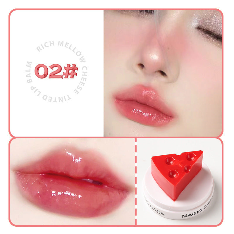 Small Cheese Three-color Three-dimensional Moisturizing Nude Lipsticks