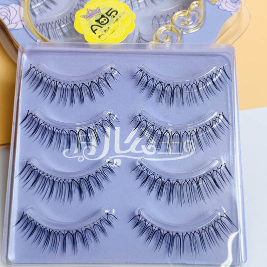 Of Polished Soft Eyelashes Natural Cross False Lashes