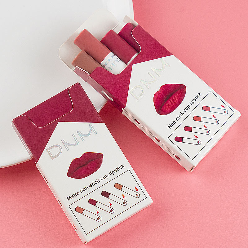 Four No Stain On Cup Mirror Lipsticks