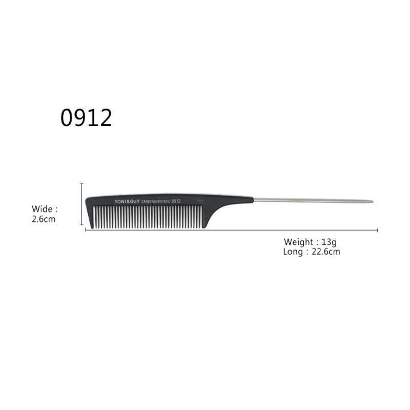 Steel Needle Black High Temperature Resistant Hair Brushes & Combs