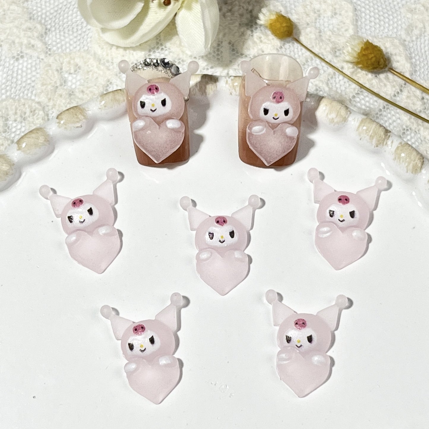 Change Luminous Love Melody Clow Resin Nail Care Nail Art