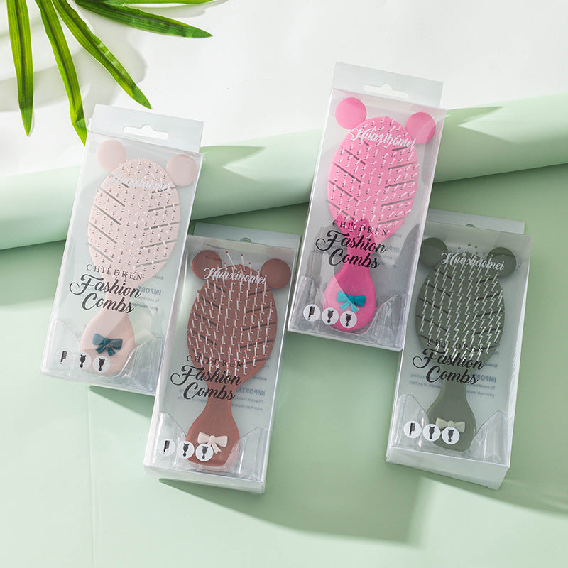 Small Air Cushion Plastic Airbag Cute Massage Hair Brushes & Combs