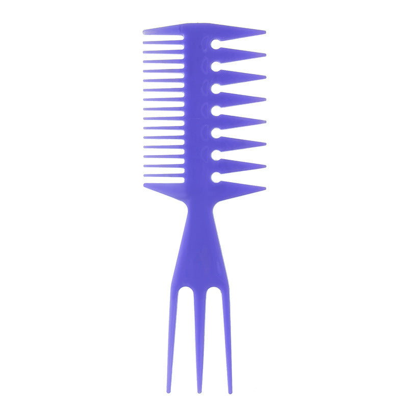 Men's Back Head Modeling Texture Plastic Saloon Hair Brushes & Combs