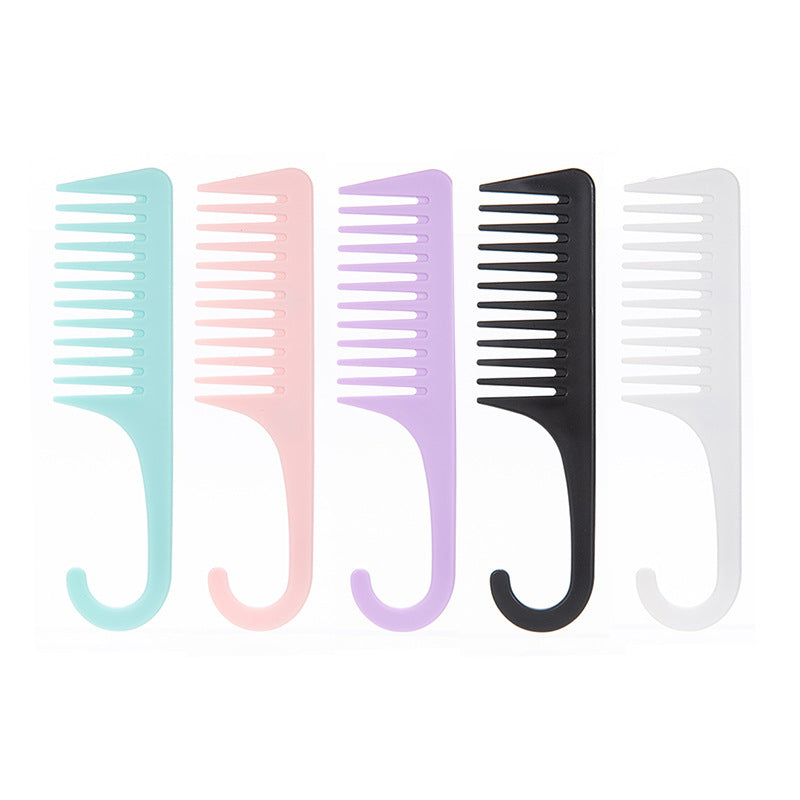 Platinum Flying Color Large Curved Hook Style Hair Brushes & Combs